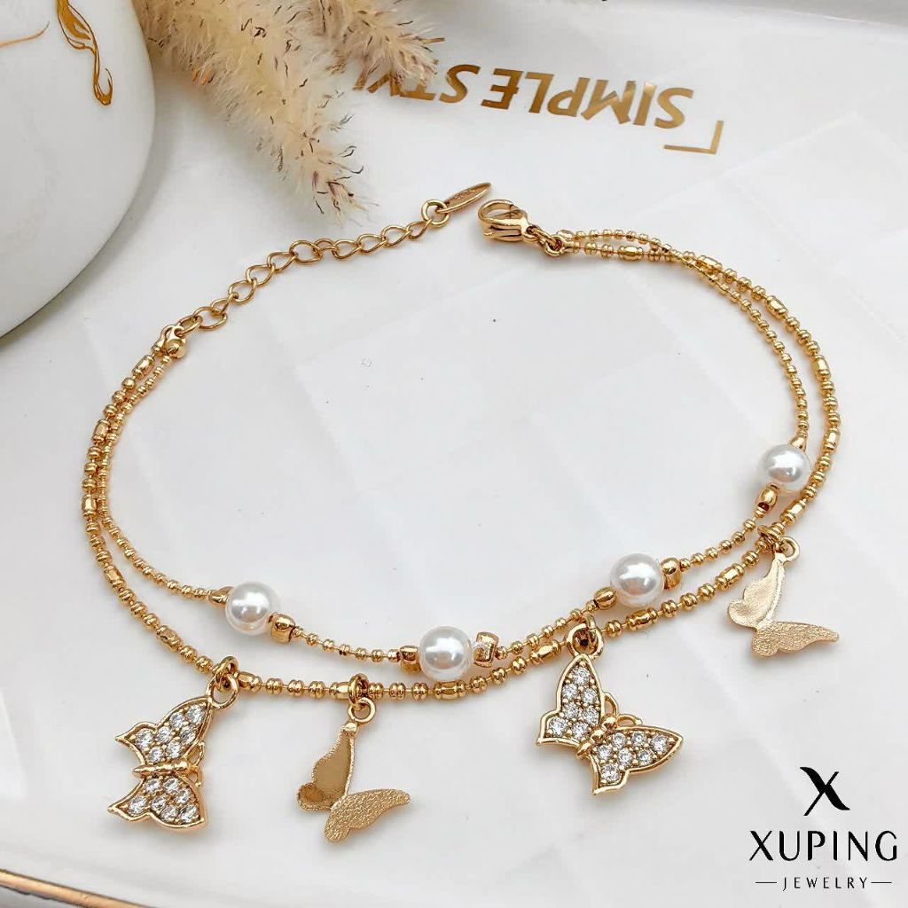 دستبند 2 لاین ژوپینگ کد 2592 - خرید آنلاین از گالری آداس